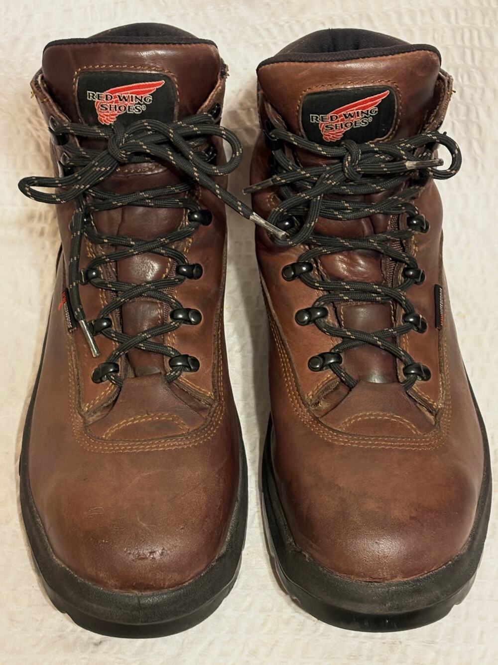 Red Wing 2246 Insulated Waterproof Steel Toe Safety Boots Brown Leather Mens 11D